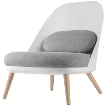 Paperflow meet powered by PAPERFLOW Sessel COCOON weiß buche Kunststoff, 1 St.