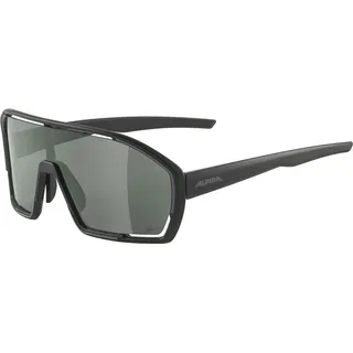 Alpina Bonfire Q-Lite black matt - silver mirror lens Schwarz