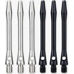 Dartschäfte Set mit 2 × 3 Dartschäften Aluminium medium Einheitsfarbe No Size