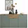 Innostyle INA Sideboard 180 x 90 x 45 cm Schilfgrün / Artisan Eiche