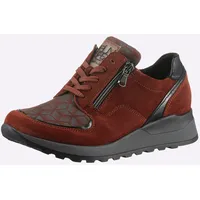 Schnürschuh WALDLÄUFER Gr. 8, rot (bordeaux) Damen Schuhe