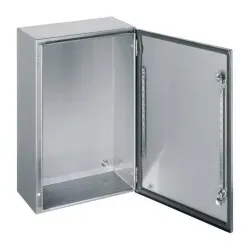 Schneider Electric NSYS3X7525H SPACIAL S3X Edelstahl 316L, Scotch Brite®-Oberfläche, H700xB500xT250mm.