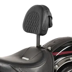 Fahrer Rückenlehne Diamond passend für Harley Davidson Softail Modelle 07-17 Craftride
