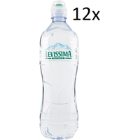 12x Levissima Acqua Minerale Naturale Natürliches Mineralwasser PET 0,75Lt