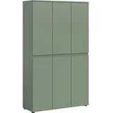 Möbel Boss Mehrzweckschrank 105 x 175 x 37 cm Grün