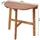 MCW Klapptisch 70 x 43 x 71 cm Braun