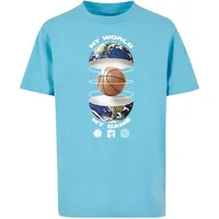 Mister Tee Kids Ballin World Tee" in blau Größe