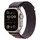 Apple Watch Ultra 2 GPS + Cellular 49 mm Titangehäuse natur, Alpine Loop indigo M