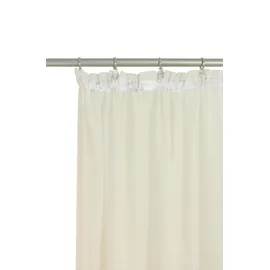 Wirth Vorhang WIRTH "LORCA" Gr. 1, beige (creme), B:132cm H:150cm, Obermaterial: 66% Polyester, 34% Baumwolle, Gardinen