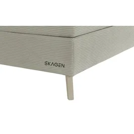 skagen studio Boxspringbett 174 x 123 cm Beige