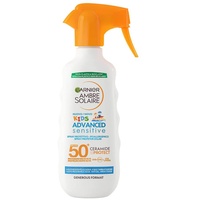 Garnier Ambre Solaire Advanced Sensitive Kids Ceramide Protect Spray Schutzdose SPF50+, 270 ml