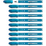 Stabilo - Tintenroller - worker+ colorful - medium - 10er Pack - blau