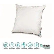 Bach's Bettenwelt Lyoba Kissen 80 x 80 cm Weiß