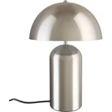 Tectake tectake® Retro-Tischlampe, Pilzdesign im 70er Jahre Stil, indirektes Licht, Kippschalter am Kabel, 25 x 37 cm