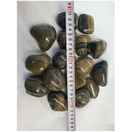 Aquagart 40kg Polierter Kiesel Glanzkies Flusskiesel Kieselsteine Gartenkies Zierkies #