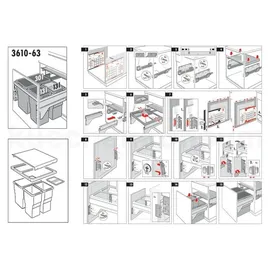 HAILO Euro Cargo-S 30 l Grau