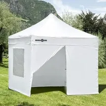Brunner Seitenwand-Set für Zebò Enjoy 3 x 3 m Weiß