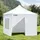 Brunner Seitenwand-Set für Zebò Enjoy 3 x 3 m Weiß