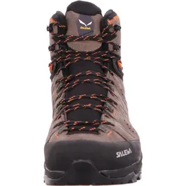 Salewa Alp Trainer Mid GTX Herren wallnut/fluo orange 41