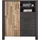 Begabino Dallas 116 x 131 x 46 cm Beige / Graphit