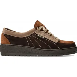 Mephisto Damen Schnürer in Braun, Größe 39.5 - 39,5