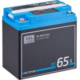 ECTIVE GEL Deep Cycle mit LCD-Anzeige 65Ah Versorgungsbatterie