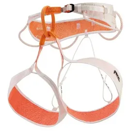 Petzl Whisper Klettergurt Weiß/Orange