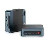 BOSGAME P3 Lite Mini-PC, AMD Ryzen 7 6800H Prozessor bis zu 4.7 GHz, Windows 11 Pro Mini-Computer, 24 GB DDR5 RAM 1 TB PCIe 4.0 SSD Business Game Mini-Desktop-PC, HDMI/WiFi 6E/BT5.2