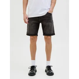 JACK & JONES Jeans-Shorts "Rick" in Schwarz - S