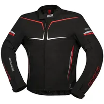 IXS TS-Pro ST+ Textiljacke Schwarz/Rot M