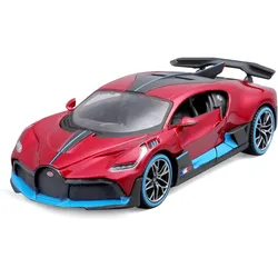 Maisto 31526 - Modellauto - Bugatti Divo (rot, Maßstab 1:24)