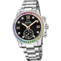 Jaguar Edelstahl silber Connected Armbanduhr UJ980/5
