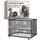 Sämann Laufgitter mit Matratze Cloud Air - Black Edition - Premium Kollektion | Gr.: 120x120 cm
