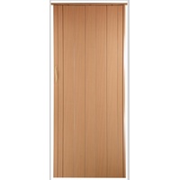 Falttür Schiebetür Tür buche farben Höhe 202 cm Einbaubreite bis 96 cm Doppelwandprofil Neu