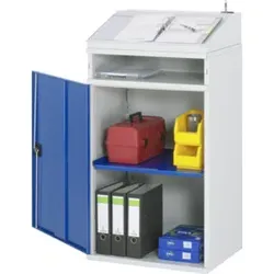 Rau Beistellschrank-Stehpult - Modell 01 BxTxH 650x520x1110/1220mm