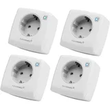 Homematic IP 157338A0, Schaltsteckdose, 4 Stück