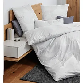 JANINE Carmen S 55125 02 grau/silber 135 x 200 cm + 80 x 80 cm