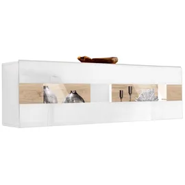 OTTO home Hängevitrine Toledo 131 x 37 x 45 cm Weiß