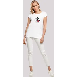 F4NT4STIC T-Shirt Disney Mickey Mouse Classic Vintage Micky Maus in weiß | Gr.: XL