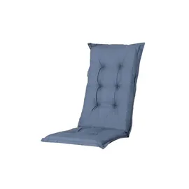 PROGARDEN Tampa Klappsessel 60 x 61 x 109 cm grün 4 St. inkl. 4 x Auflagen kobalt