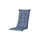 PROGARDEN Tampa Klappsessel 60 x 61 x 109 cm grün 4 St. inkl. 4 x Auflagen kobalt