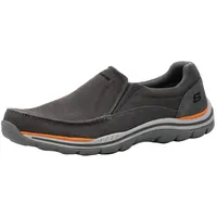 Skechers Men's Expected Avillo Relaxed-Fit Slip-On Loafer Charcoal/Orange 10.5 - 44 EU