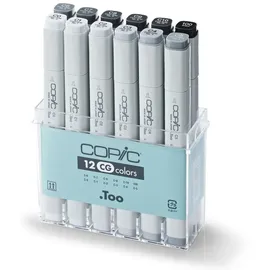 Copic "COPIC Marker classic, 12er Grau Set \"CG\", kalte Grautöne"