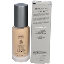 Mádara Skin Equal Soft Glow Foundation LSF 15 50 golden sand 30 ml