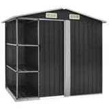 vidaXL Gartenhaus mit Regal 1,9 x 1,2 m