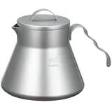 HARIO O-VCSM-50-HSV V60 Metall-Kaffeeheber, 500 ml, Silber, hergestellt in China