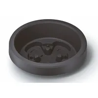 Spetebo XXL Pflanzschale rund anthrazit - 58 cm -