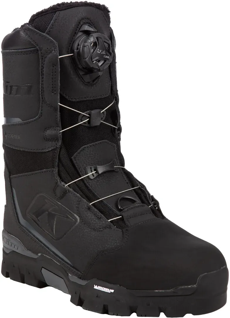 Klim Aurora GTX BOA 2023 Damen Snowmobil Stiefel, schwarz, Größe 45
