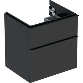 Geberit Waschtischunterschrank 2 Schubladen 59,2 x 61,5 x 47,6 cm Lava
