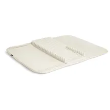 Umbra Geschirrständer Udry, Mikrofaser 61 x 46 cm Beige Abtropfmatte Faltbar beige|weiß